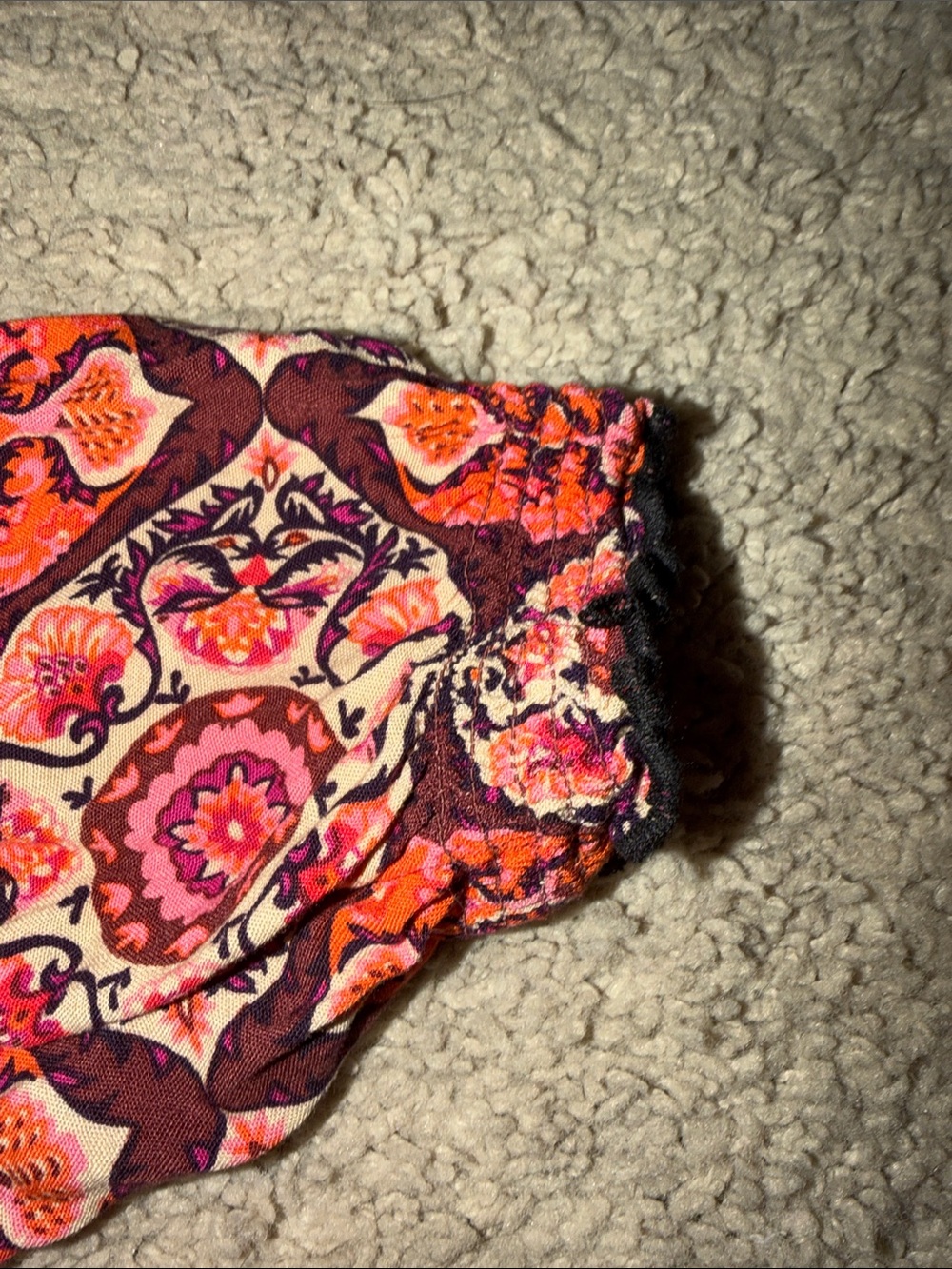 Natural Life Patterned Tunic Dress - Picture 3 of 4